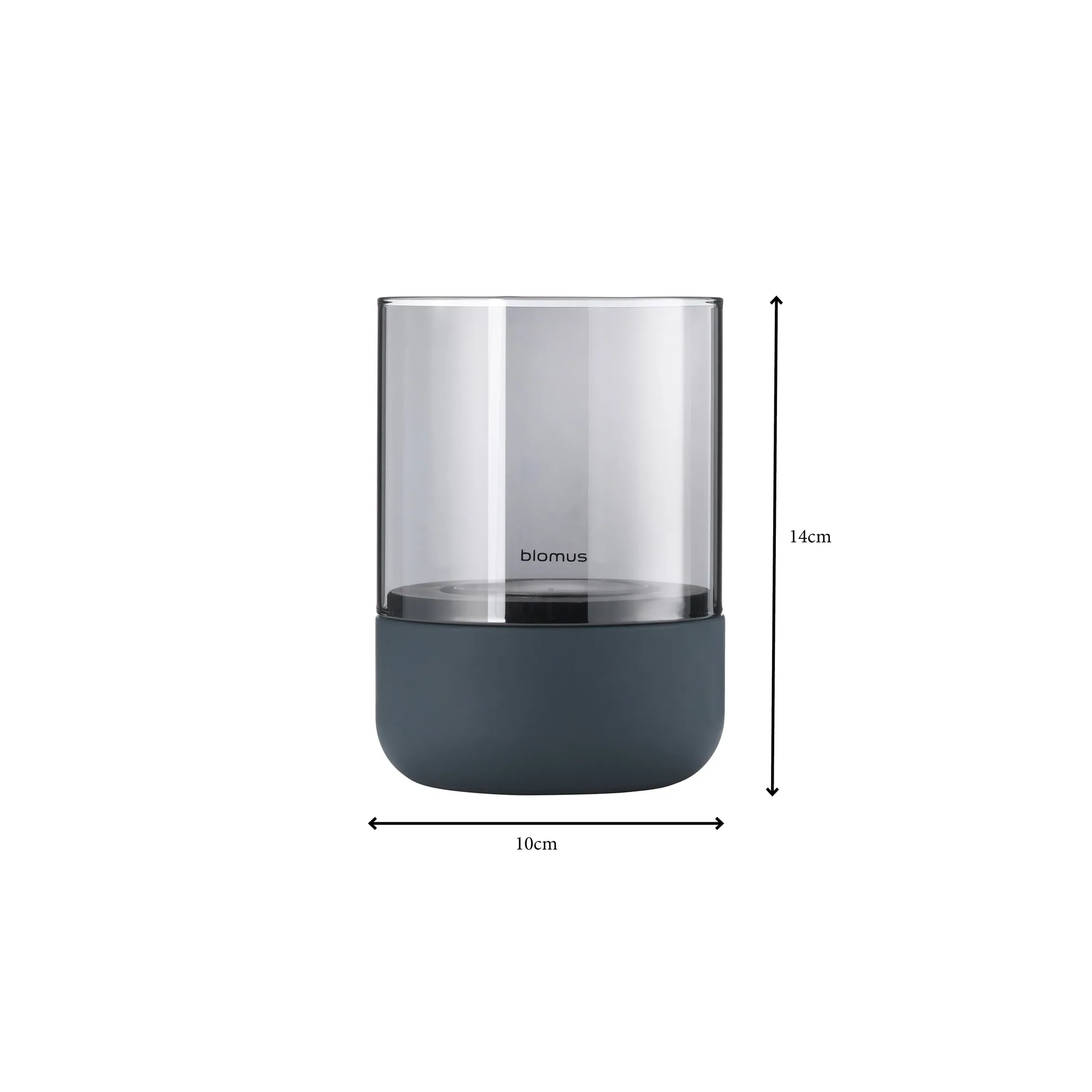 blomus CALMA Windlicht, elegantes Design, beruhigende Atmosphäre, Set mit 3 Größen 2