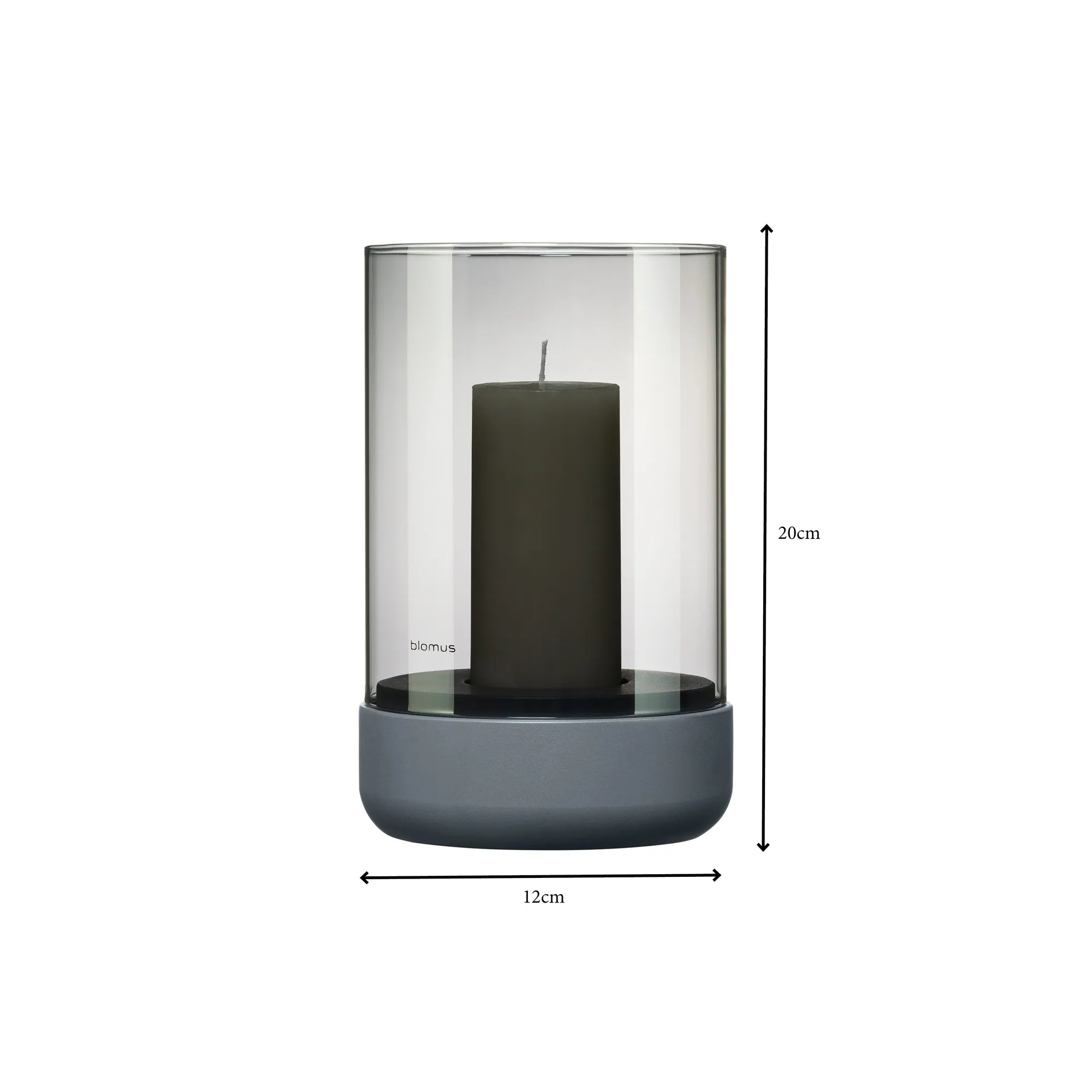 blomus CALMA Windlicht, elegantes Design, beruhigende Atmosphäre, Set mit 3 Größen 3