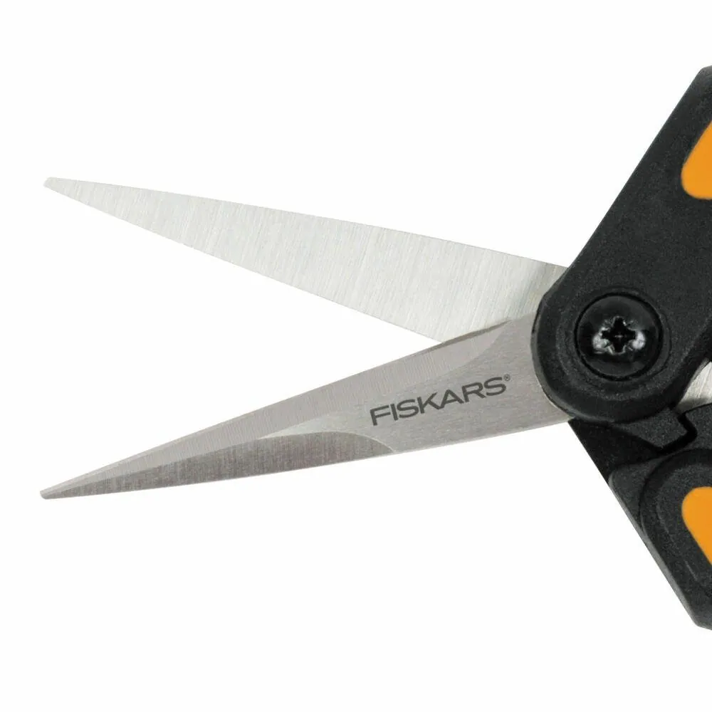Fiskars Gartenschere Solid Microtip SP13, präzise Edelstahlklingen, ergonomisches Design, SoftGrip-Einlagen
