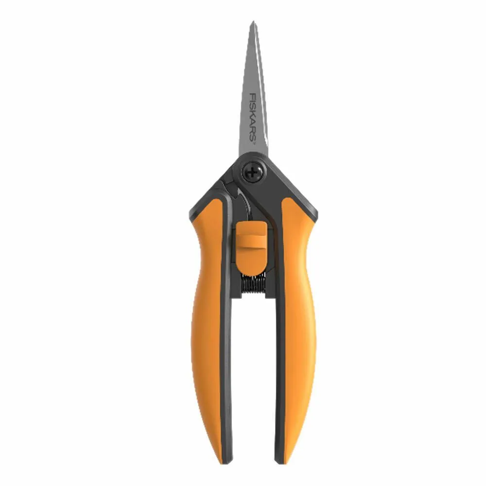 Fiskars Gartenschere Solid Microtip SP13, präzise Edelstahlklingen, ergonomisches Design, SoftGrip-Einlagen 2