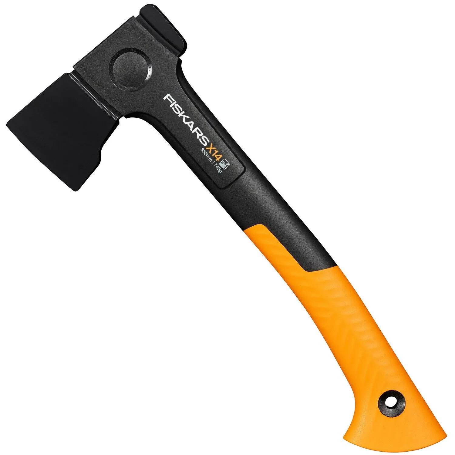 Fiskars Universalaxt X14 XS, ergonomischer Stiel, leicht und vielseitig