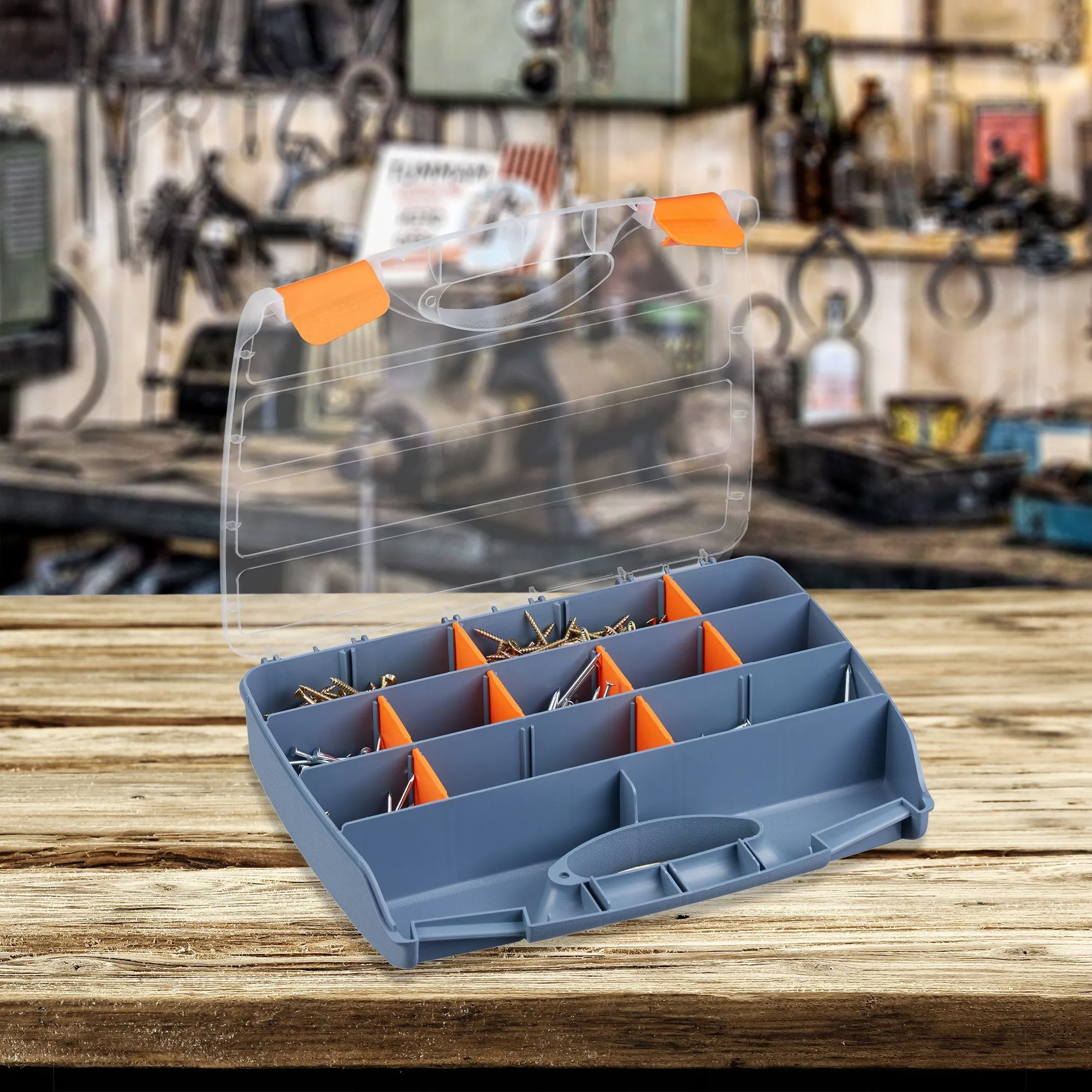 Relaxdays Werkzeugbox Set, 3er Set, robust, transportabel, individuell anpassbar 2