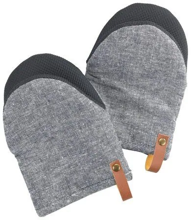 WENKO Ada Mini Topfhandschuhe, 2-tlg. Set, Neopren-Handflächen, Baumwollinnenseite